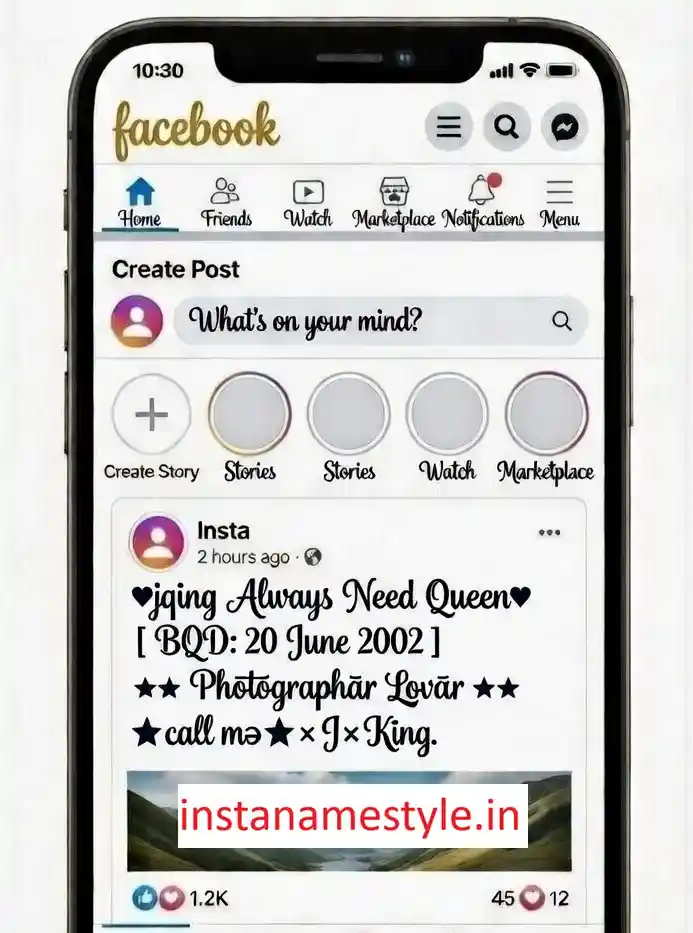 Facebook Stylish Name