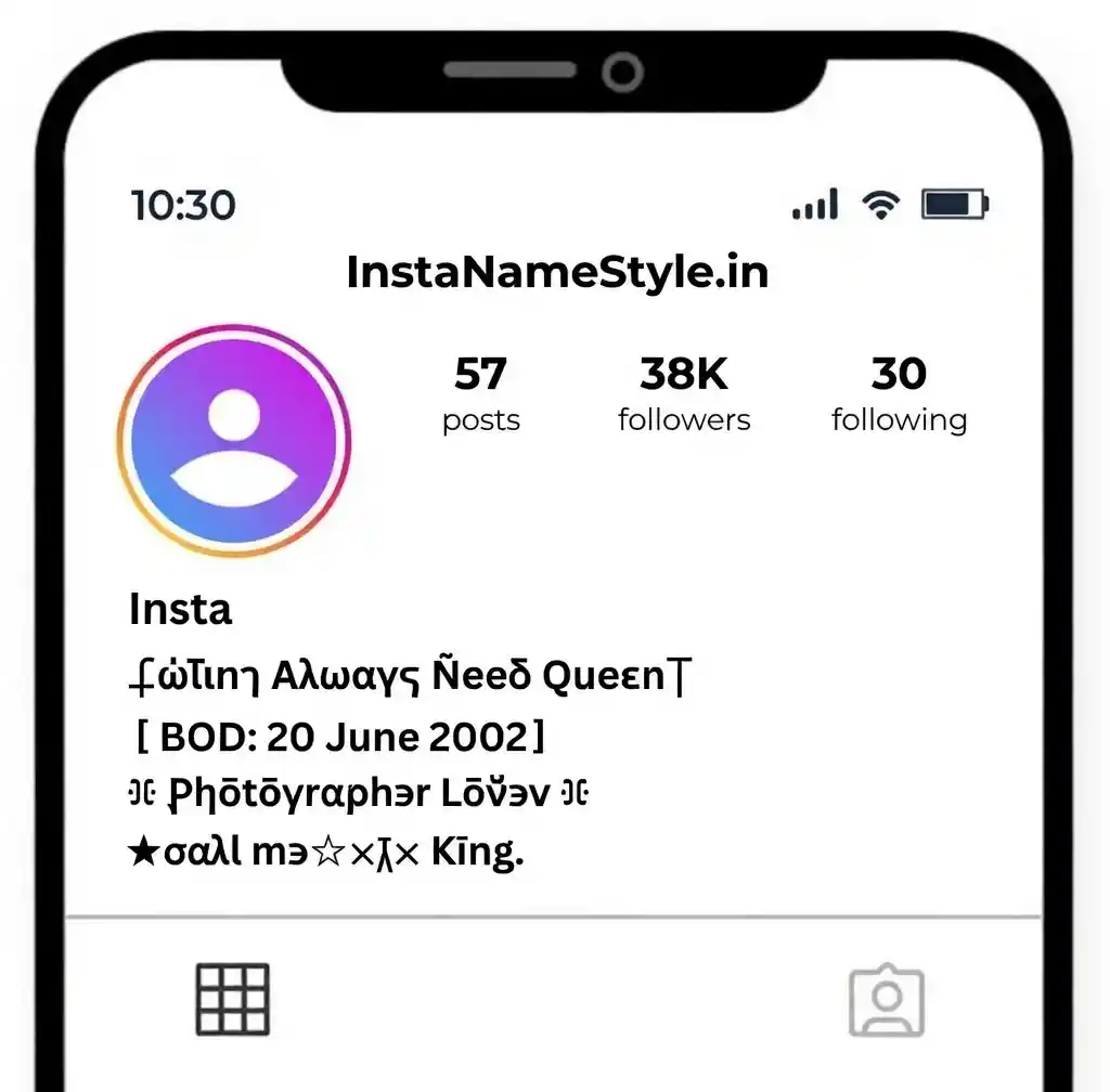 Stylish Name for Instagram